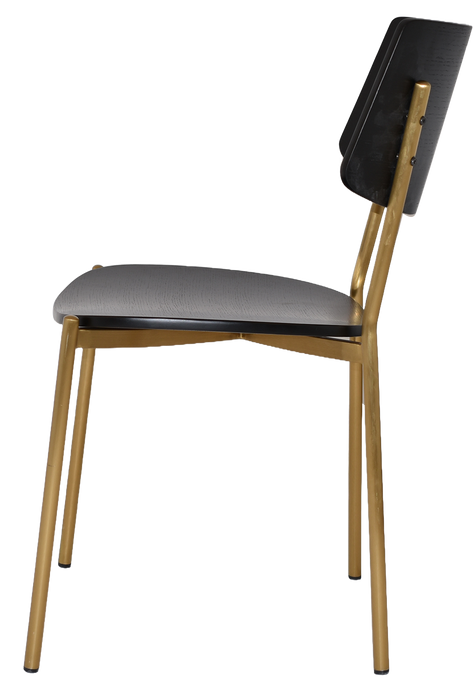 Chair Texas Brass - Black (Back & Seat)