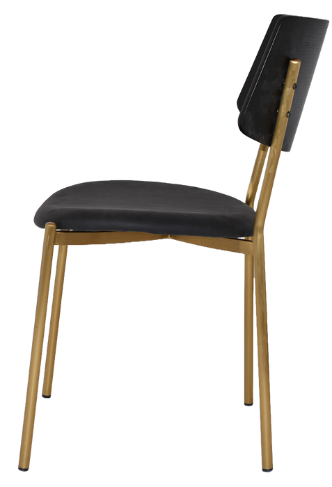 Chair Texas Brass - Black - Vinyl Black