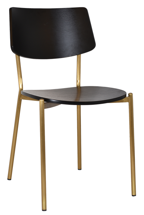 Chair Texas Brass - Black (Back & Seat)