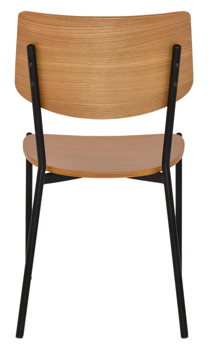 Chair Texas Black - Light Oak