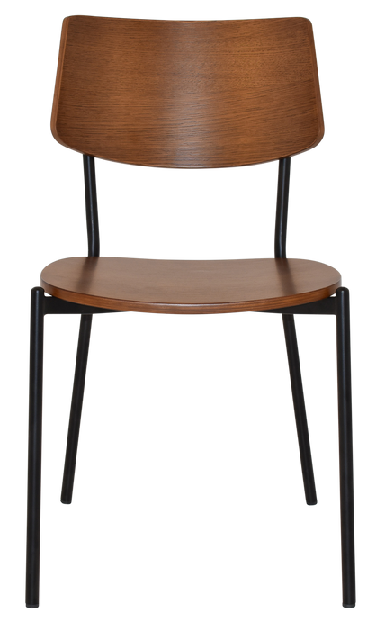 Chair Texas Black - Light Walnut