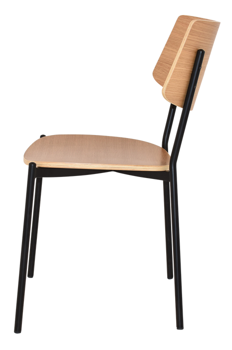 Chair Texas Black - Natural