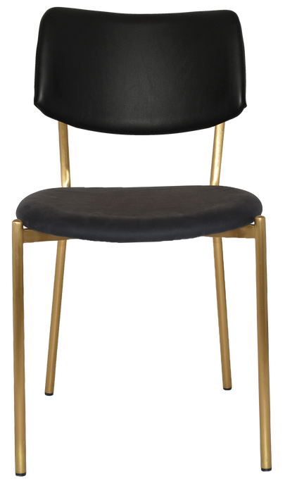 Chair Texas Brass - Vinyl Black (Back & Seat)