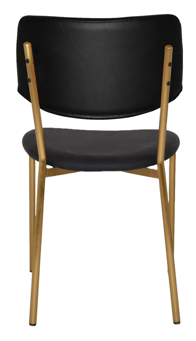 Chair Texas Brass - Vinyl Black (Back & Seat)