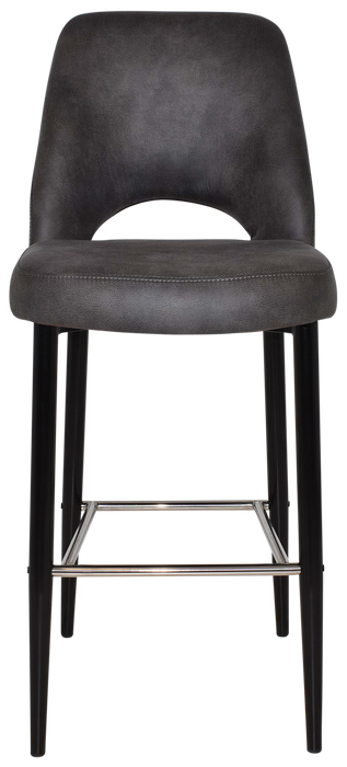 Stool Albury Side 750 Metal Black