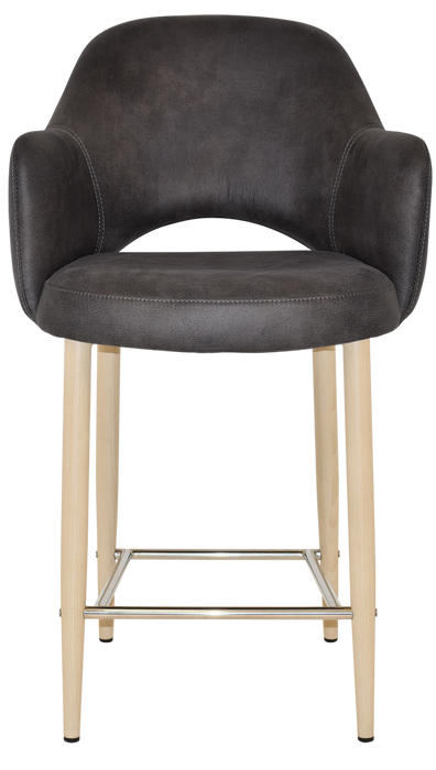 Stool Albury Arm 650 Metal Birch - Eastwood