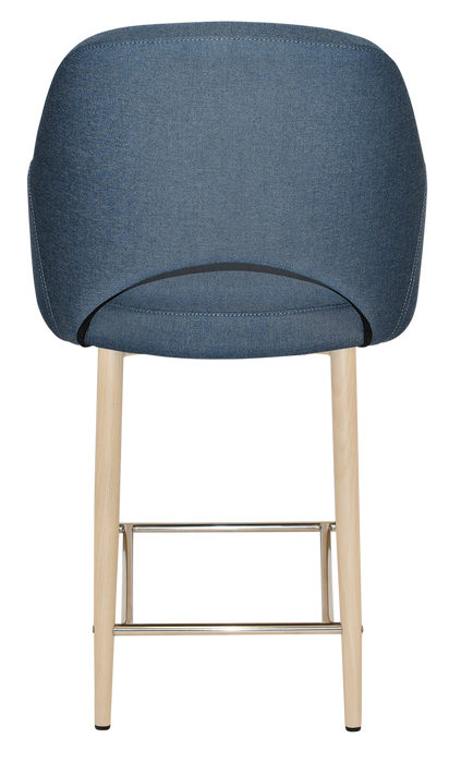 Stool Albury Arm 650 Metal Birch - Gravity