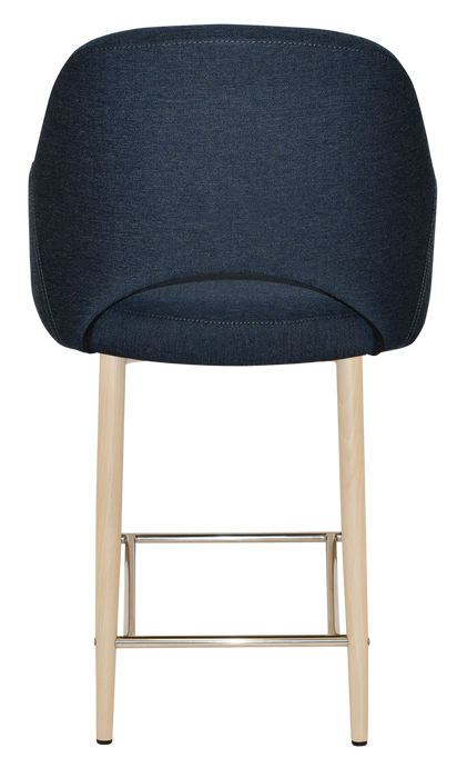 Stool Albury Arm 650 Metal Birch - Gravity