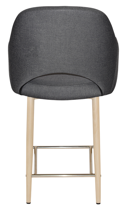 Stool Albury Arm 650 Metal Birch - Gravity