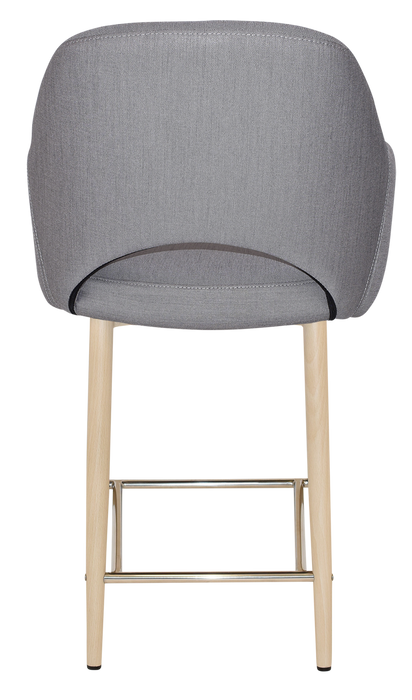 Stool Albury Arm 650 Metal Birch - Gravity