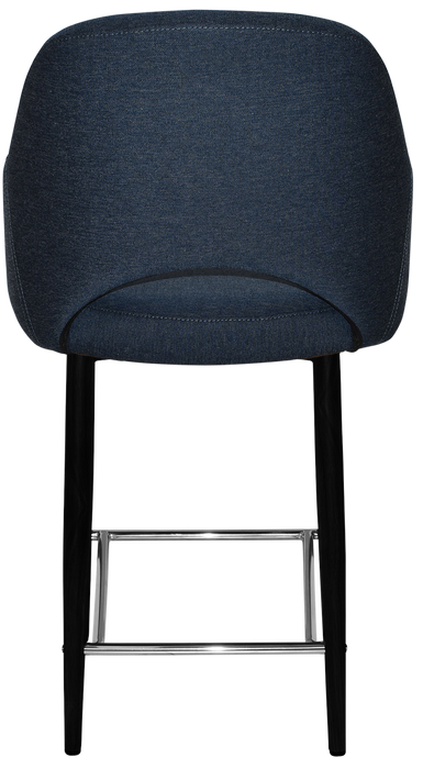 Stool Albury Arm 650 Metal Black - Gravity