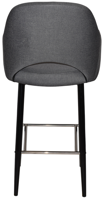 Stool Albury Arm 750 Metal Black - Gravity