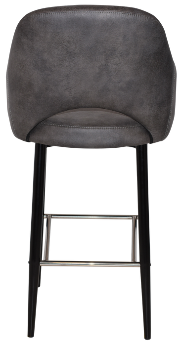 Stool Albury Arm 750 Metal Black