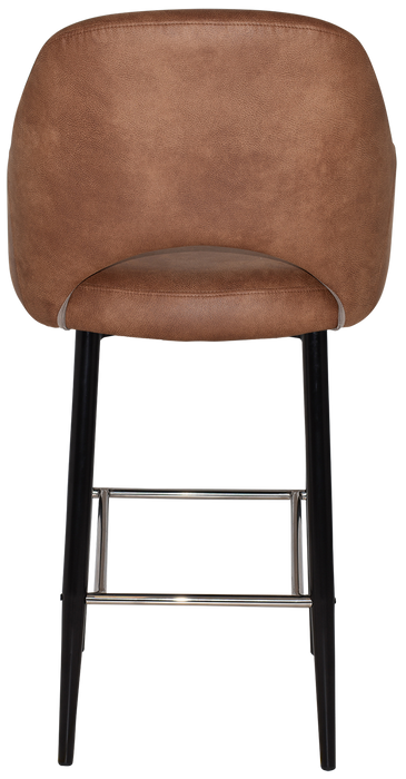 Stool Albury Arm 750 Metal Black