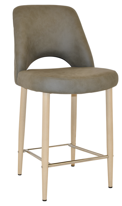 Stool Albury Side 650 Metal Birch - Pelle/Benito