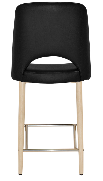 Stool Albury Side 650 Metal Birch - Vinyl