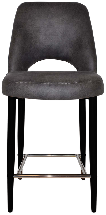 Stool Albury Side 650 Metal Black - Eastwood