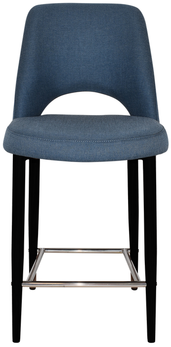 Stool Albury Side 650 Metal Black - Gravity