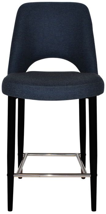 Stool Albury Side 650 Metal Black - Gravity