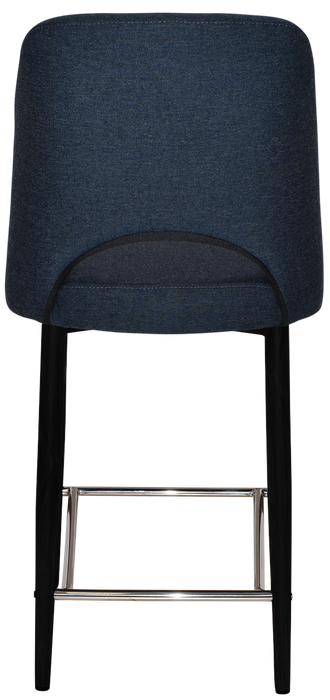 Stool Albury Side 650 Metal Black - Gravity