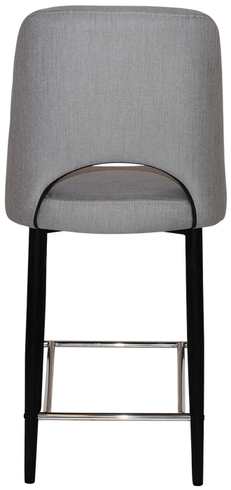 Stool Albury Side 650 Metal Black - Gravity