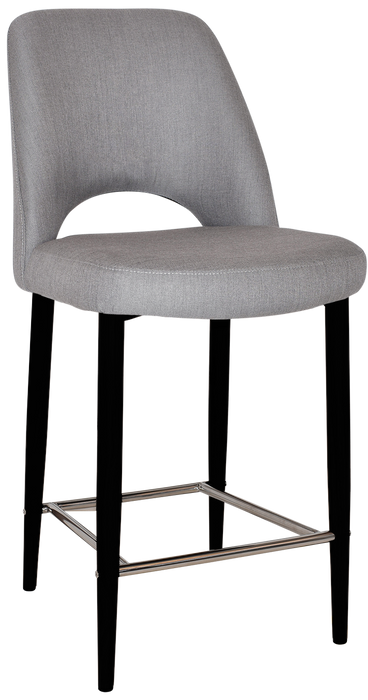 Stool Albury Side 650 Metal Black - Gravity