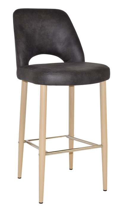 Stool Albury Side 750 Metal Birch - Eastwood