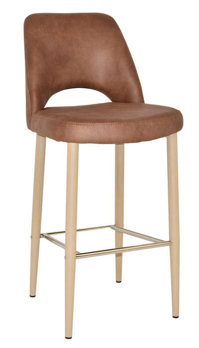 Stool Albury Side 750 Metal Birch - Eastwood