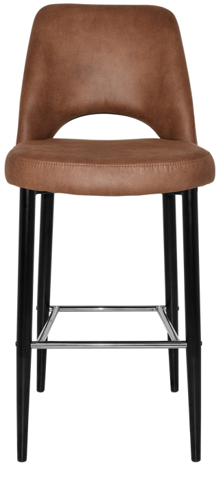 Stool Albury Side 750 Metal Black - Eastwood