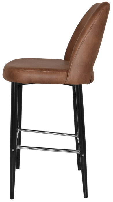 Stool Albury Side 750 Metal Black - Eastwood