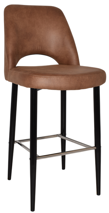 Stool Albury Side 750 Metal Black - Eastwood