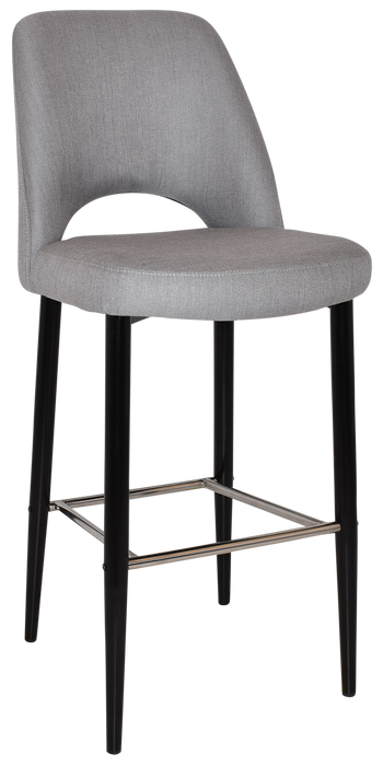 Stool Albury Side 750 Metal Black - Gravity