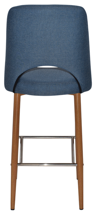 Stool Albury Side 750 Metal Light Oak - Gravity