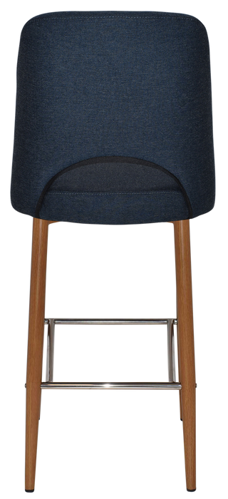 Stool Albury Side 750 Metal Light Oak - Gravity