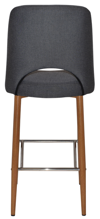 Stool Albury Side 750 Metal Light Oak - Gravity