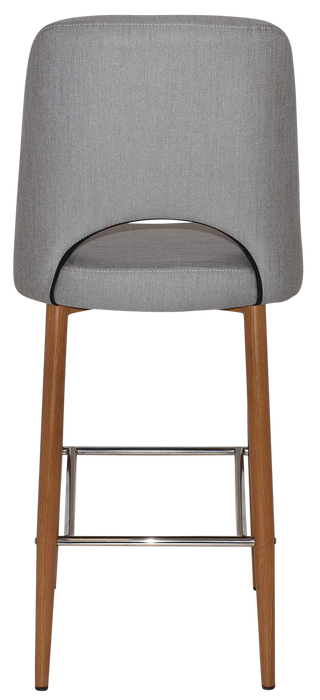 Stool Albury Side 750 Metal Light Oak - Gravity