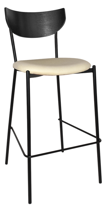 Stool Marco Black - Unupholstered