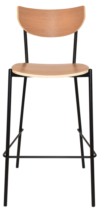 Stool Marco Black - Natural