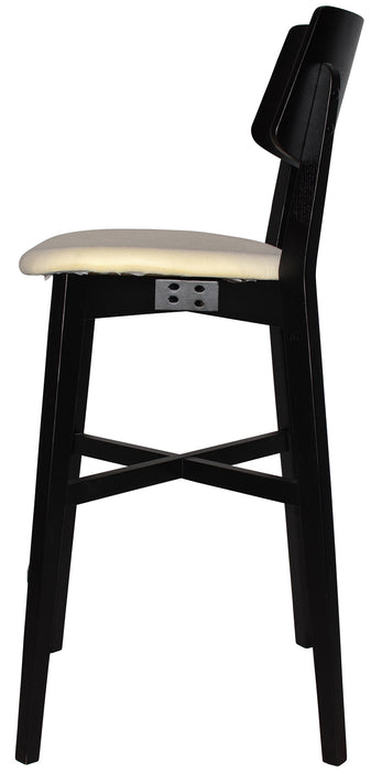 Stool Phoenix Black - Unupholstered