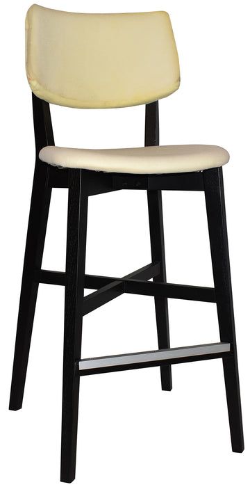 Stool Phoenix Black - Unupholstered (Back & Seat)