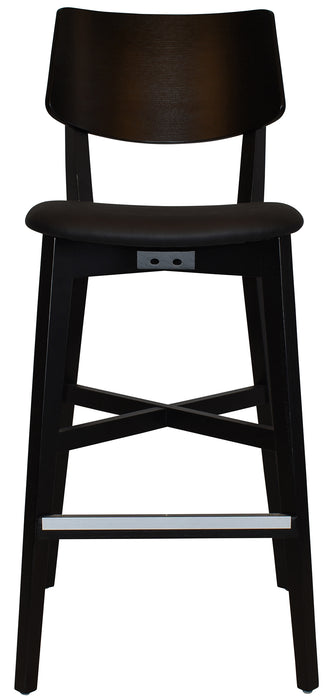 Stool Phoenix Black - Vinyl Black