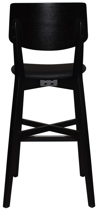 Stool Phoenix Black - Vinyl Black