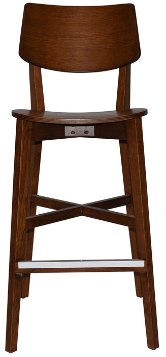 Stool Phoenix Light Walnut - No Pad