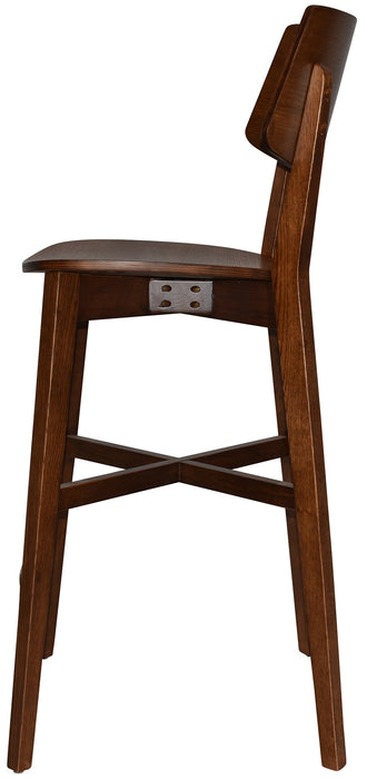 Stool Phoenix Light Walnut - No Pad