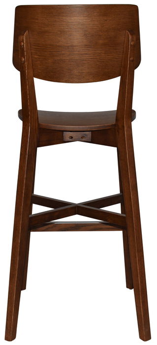 Stool Phoenix Light Walnut - No Pad