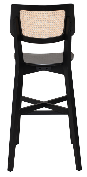 Stool Phoenix Rattan Black - No Pad