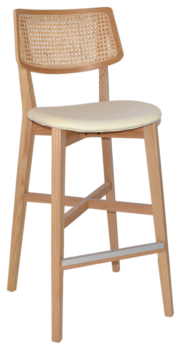 Stool Phoenix Rattan Natural - Unupholstered