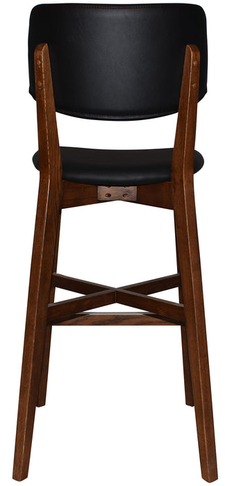 Stool Phoenix Uph 2 Light Walnut