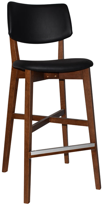 Stool Phoenix Uph 2 Light Walnut