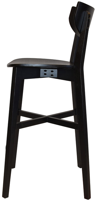 Stool Rialto Black - No Pad